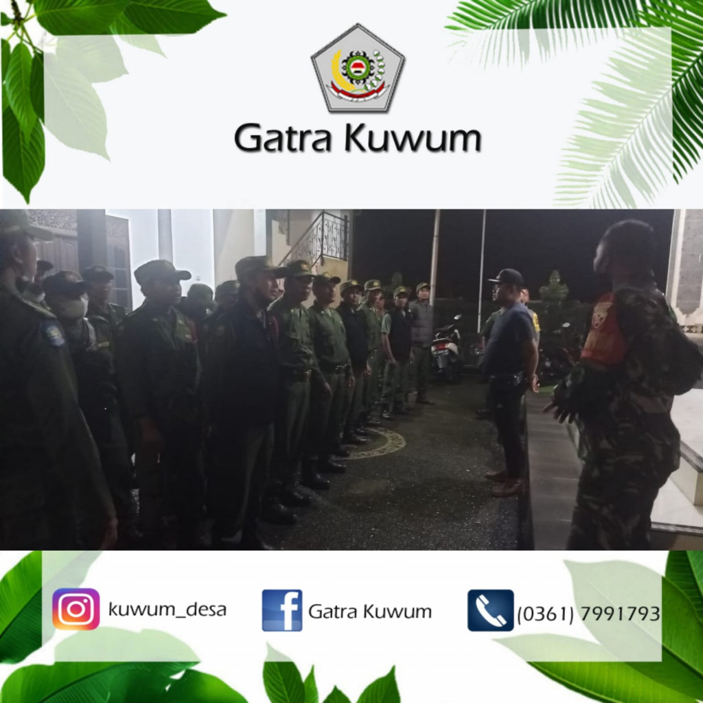 Giat Sidak Penduduk Pendatang di Wilayah Ds. Kuwum